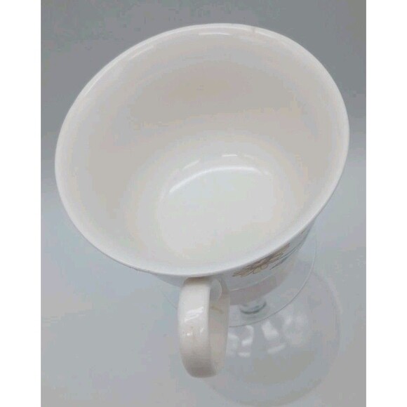 Nantucket Home Footed Tea Cup Botanical Flower Butterfly Floral Delicate - Picture 6 of 8